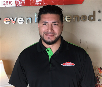 Roberto Alberto, team member at SERVPRO of Grand Prairie