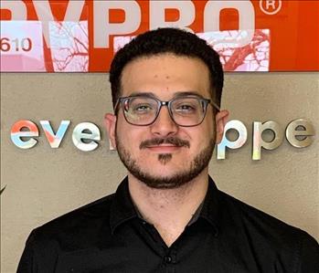 Viktor Paez, team member at SERVPRO of Grand Prairie